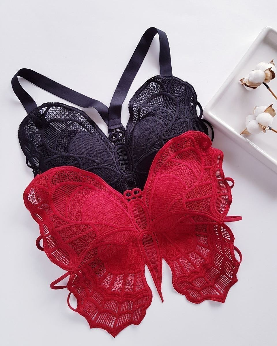 (30-36)Butterfly ?? Style Fashion Bra (043)