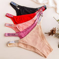 Sexy High Cut Cotton Thong Underwear (111)