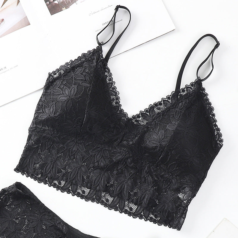 French Style V Neck Flower Pattern With Matching Hipster Free Size For (30-36) (047)