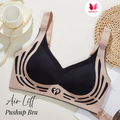 (32-44)size No Rash Seamless Breathable Wireless Push-up Uplift Sports Bra ( 053)
