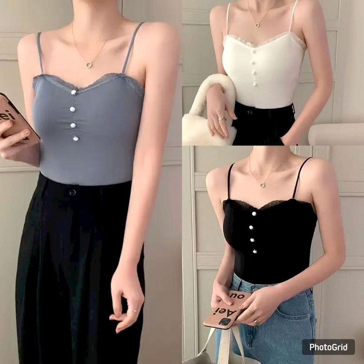 (28-36) Cute Girls Tank Top (058)