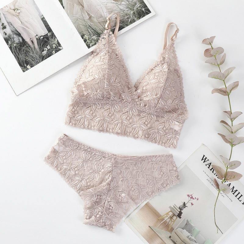 French Style V Neck Flower Pattern With Matching Hipster Free Size For (30-36) (047)