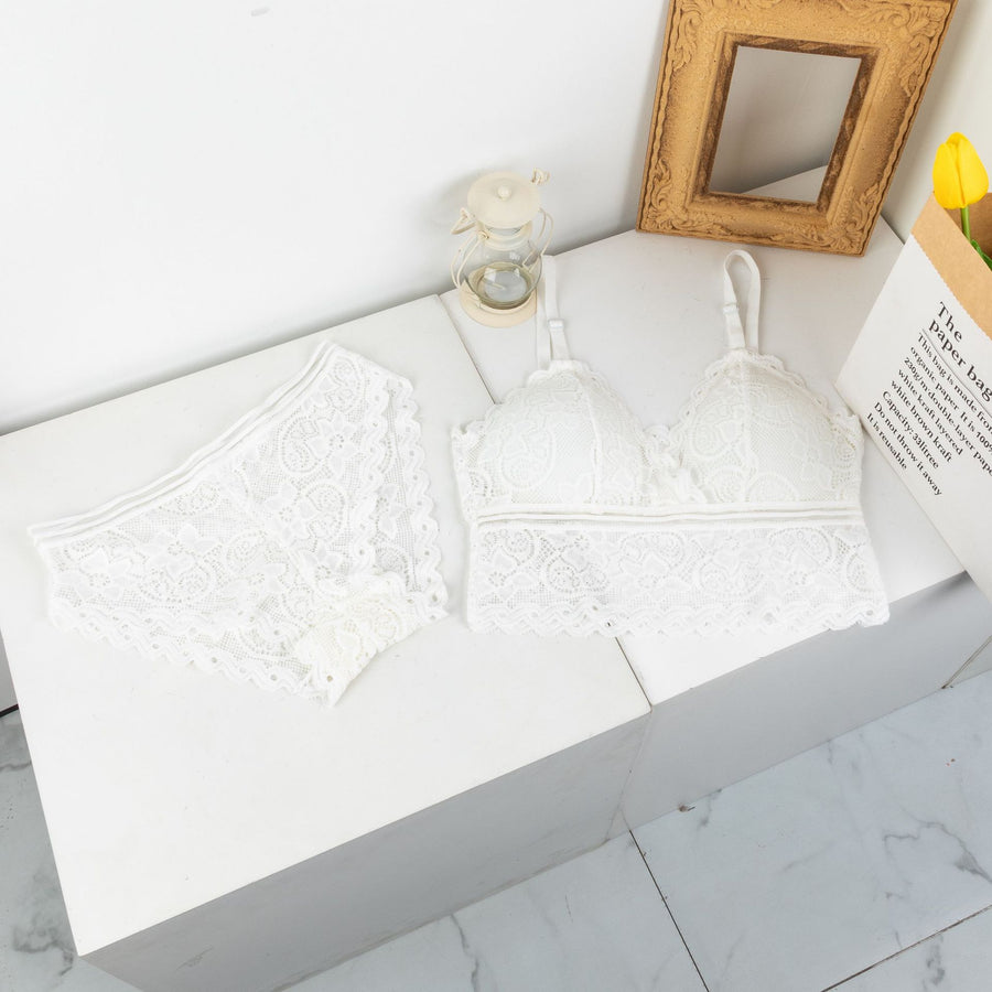 (30-36)Elegant Brallete and Panty Set Free Size For (047)