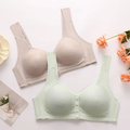 (36&42)C  Women Seamless Front Button Bra (078)