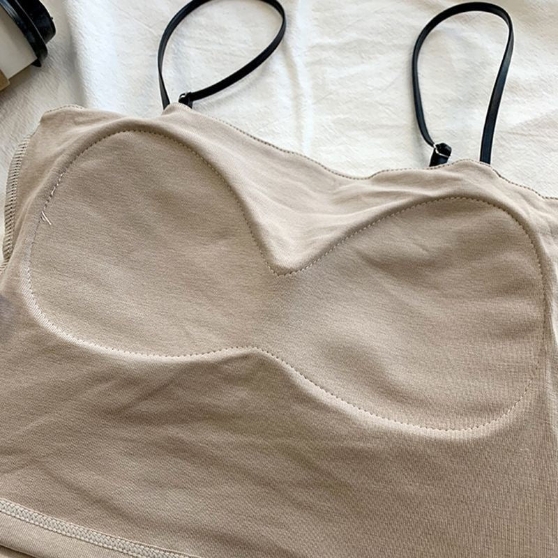 free size for(28-40)Malcriado Thin Straps Tank Top (040)